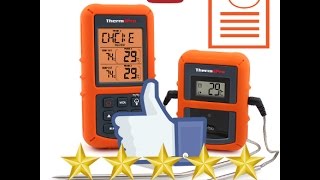 Cooking Thermometer Review Thermo Pro [upl. by Wayolle]