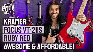 Kramer Focus VT211S Ruby Red  Awesome Looks amp Versatility At A Mean Price  Review amp Demo [upl. by Amarillis]