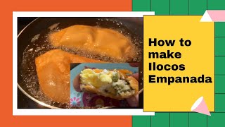 How to make Ilocos Empanada [upl. by Shirberg]