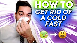 Cold  Flu  How To Get Rid Of A Cold Fast Flu Treatment Medical Tips [upl. by Ydnam]