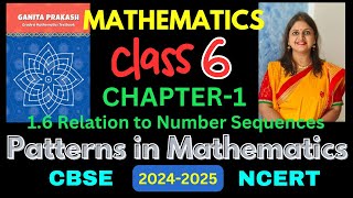 Class6 Maths Chapter1 Patterns In MathematicsPart Fहिन्दी ExplanationGanita Prakash New NCERT [upl. by Barlow]