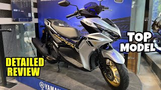 2024 Yamaha Aerox Version S Detailed Review Video  Yamaha Aerox 155 New Model  Aerox 155 VersionS [upl. by Dopp]