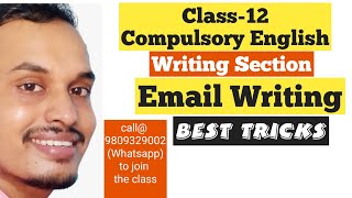 Email writing  Class12th English by Shyam Sir [upl. by Gautious]