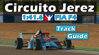 iRacing F4 Circuito de Jerez Track Guide FIXED  1416  2024 Season 1 [upl. by Hartzke]