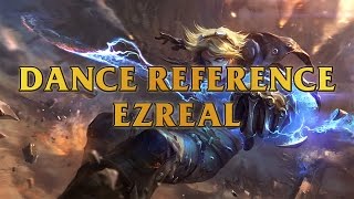 Ezreal Dance Reference  Hare Hare Yukai League Of Legends HD [upl. by Scholem4]