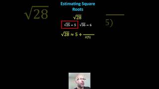 Estimate the Value of a Square Root Ex 1 [upl. by Maxentia]