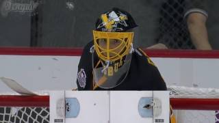 Fleury sends Pickards water bottle back to him curling style [upl. by Yelssew]