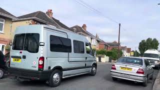 Renault Master van passing the Bournemouth area 27062024 [upl. by Yntruoc]