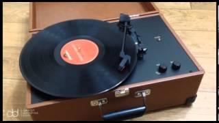 Crosley CR49 Traveler Portable Turntable [upl. by Pirali]