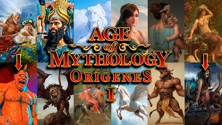 El ORIGEN de las UNIDADES MÍTICAS de Age of Mythology Retold PARTE 1 GRIEGOS [upl. by Kimbra297]