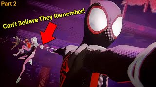 Incredible Hidden Details in SpiderMan Across The SpiderVerse Part 2 [upl. by Duomham]