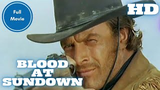 Blood at Sundown  Western  HD  Full Movie in English [upl. by Yalcrab691]