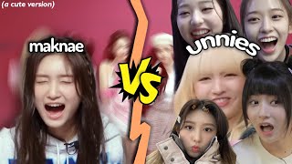 maknae leeseo vs her ive unnies [upl. by Haney]