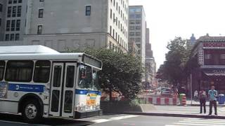 B103 LimitedStop bus at Adams and Fulton Streets [upl. by Weidner]