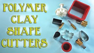 Polymer Clay Tools ShapeCookie Cutters Review [upl. by Oralee]