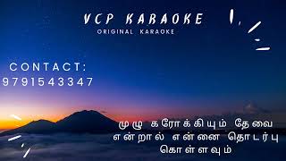 Oorellaam Unnai Kandu Karaoke [upl. by Wayolle]