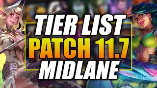 NEW 117 SMITE MID TIER LIST [upl. by Jovitta]