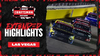 First time winner hits the jackpot at Las Vegas Motor Speedway  NASCAR Extended Highlights [upl. by Leviram684]