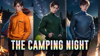 THE CAMPING NIGHT AI Art Lookbook aiart ailookbook aimodel [upl. by Zilla479]