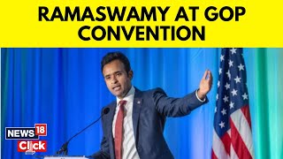 US News  Vivek Ramaswamy Speaks At Second GOP Meet  US Presidential Elections  Republicans  N18V [upl. by Sylas24]