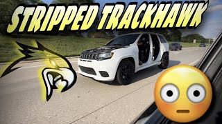 DRIVING TRACKHAWK WITH NO DOORS [upl. by Ettennahs]