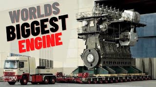 Worlds Largest Diesel Engine Wartsila Sulzer RTA96C  Container Ships Engine [upl. by Jason]