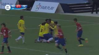 Brazil vs Spain  Ranking match 34  Highlight  Danone Nations Cup 2016 [upl. by Uol]