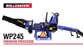 Wallenstein WP245 Firewood Processor [upl. by Fiel]