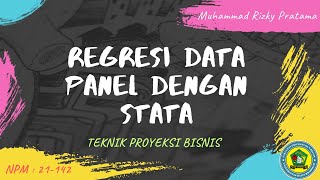 Regresi Data Panel Dengan Stata [upl. by Sigfried]