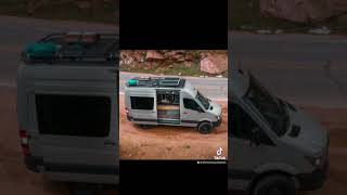 Mercedes Sprinter camper van conversion by Boulder Camper Vans ready to rock with Aluminess gear [upl. by Sileas]