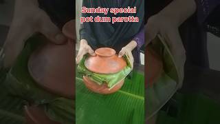 Pot dum parotta Sunday special 😋🤤shorts shortsfeed ytshortsfamilycomedy 🙏 [upl. by Aneeuq81]