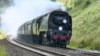 34067 Tangmere on The Devonian Honiton Bank amp Whiteball Tunnel Full HD 1080p 50fps [upl. by Javed813]