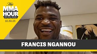 Francis Ngannou Believes He Was Robbed In Tyson Fury Loss  The MMA Hour [upl. by Greenlee]