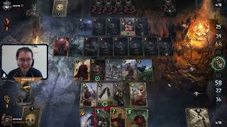 Short Guide to Melitele amp Game vs Relicts GN  Gwent Pro Rank Gameplay [upl. by Dorr]