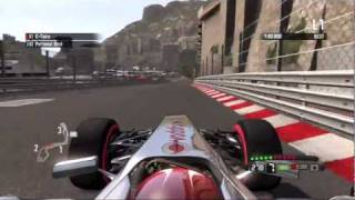 F1 2011 Time Trial Monaco WorldRecord 103829 [upl. by Annadal635]