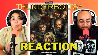 Marvel Thunderbolts Teaser Trailer Reaction  Mark amp Marly [upl. by Lazaruk]