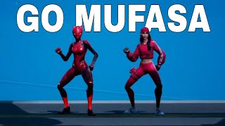 Go Mufasa Official Fortnite Music Video [upl. by Romalda]