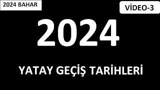 2024 YATAY GEÇİŞ TARİHLERİ 2024 BAHAR DÖNEMİ GEÇİŞ TARİHLERİ YATAY GEÇİŞ VİDEO3 [upl. by Celka]