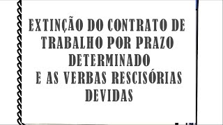 Dicas para OAB  Contrato por prazo determinado [upl. by Ettore958]