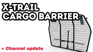 NISSAN Xtrail T30 MILFORD CARGO BARRIER  MODs [upl. by Bellaude]