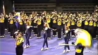 Michigan Marching Band 1993 Crisler Concert  Entries M Fanfare The Victors [upl. by Adnwahsat340]