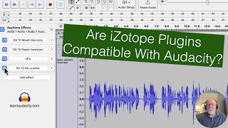 Are iZotope Plugins Compatible With Audacity [upl. by Aihsinyt241]