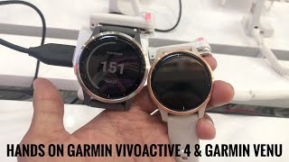 Hands On Garmin Vivoactive 4 and Garmin Venu Indonesia [upl. by Vano]