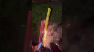 Thunder Rocket by Primed Pyrotechnic Live Firing [upl. by Ellenoj725]