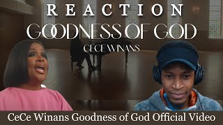 CeCe Winans Goodness of God Official Video Reaction by HWCJ [upl. by Suiraj92]