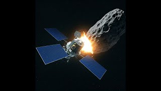 Real Footage Spacecraft smashed into an Asteroid DART nasa isro spacex space [upl. by Nic921]