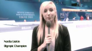 WC TOKYO 2011  With Nastia LIUKIN [upl. by Salahi]