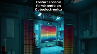 🌟 Fosforescencia Persistente en Optoelectrónica 💡 [upl. by Mayyahk]