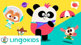 JOBS for Kids  VOCABULARY SONGS and GAMES  Lingokids [upl. by Koslo]