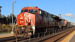 CN L570 slowly going by mount pleasant 1082024￼ [upl. by Dranyer]